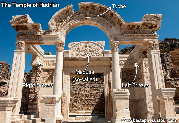 Temple of Hadrian in Ephesus