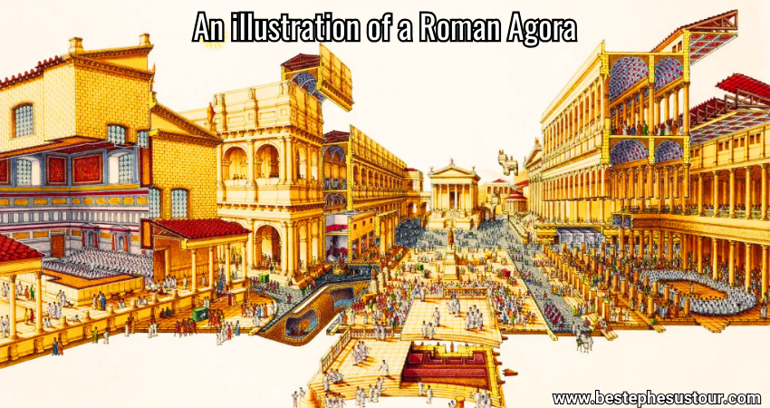 The State Agora of Ephesus 3 An illustration of a Roman Agora
