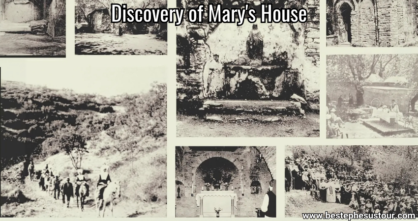 Discovery of the house of the virgin mary