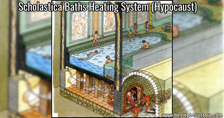 Scholastica Baths Heating System (Hypocaust)