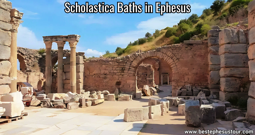 Scholastica Baths in Ephesus