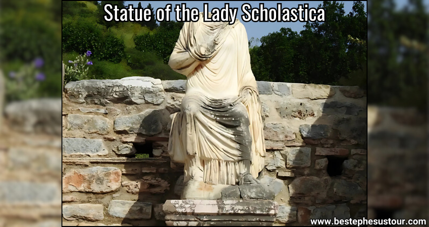 Statue of the Lady Scholastica