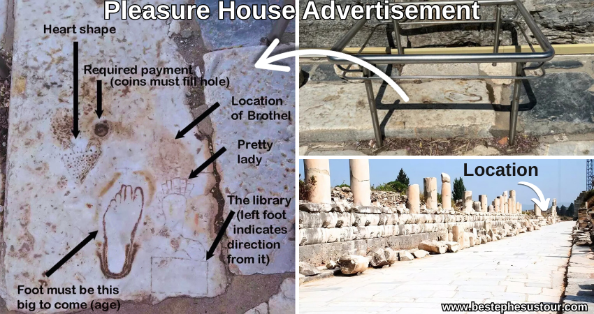 Ephesus Brothel Sign Advertisement